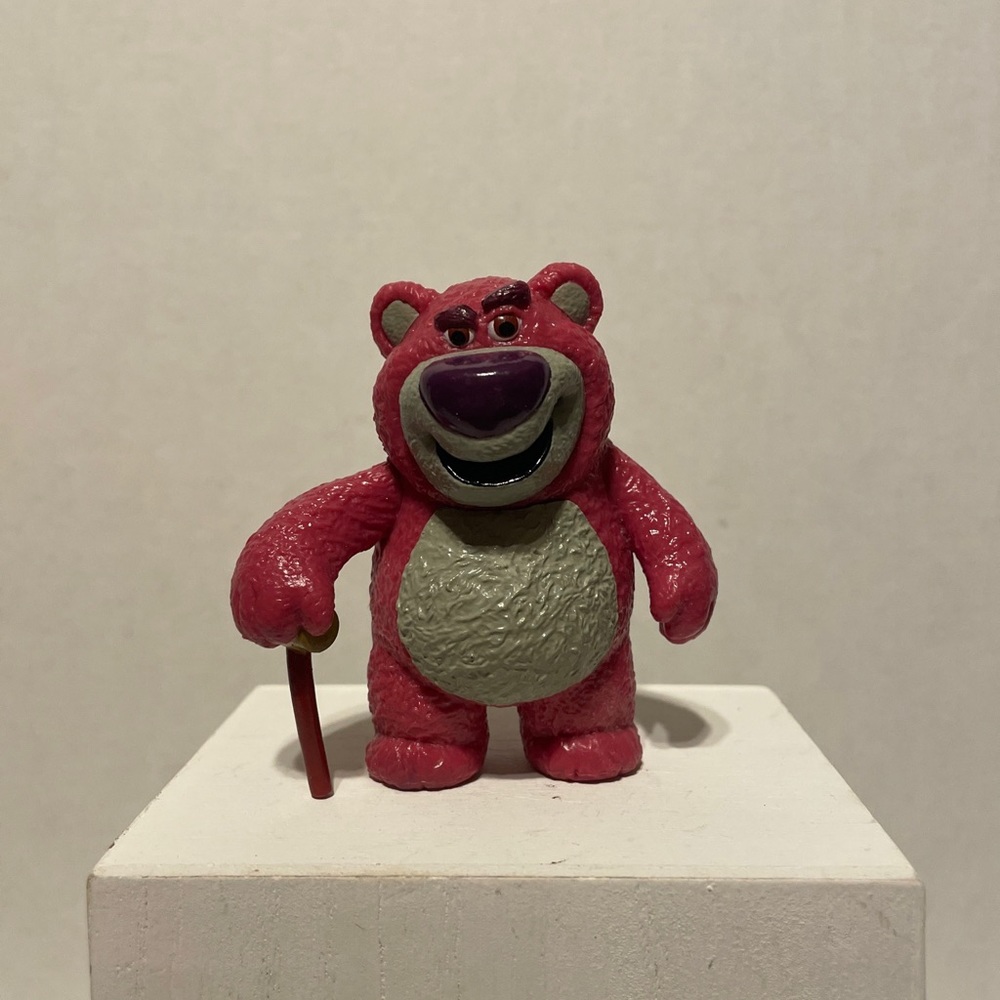 Toy Story 3 Lots O Huggin Bear 3 1/4" PVC Plastic Figure - Pixar / Disney 65